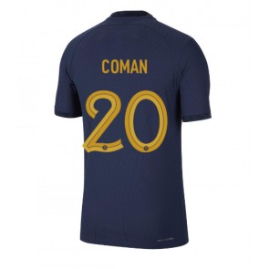 Lacne Muži Futbalové dres Francúzsko Kingsley Coman #20 MS 2022 Krátky Rukáv - Domáci